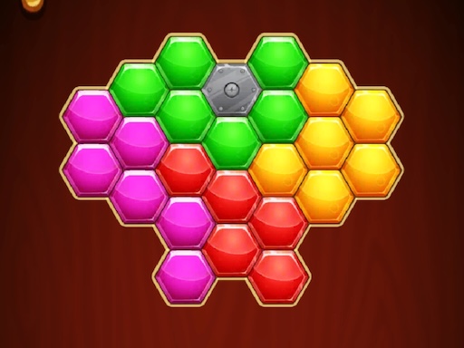 Hexagon Shape Puzzle Game
