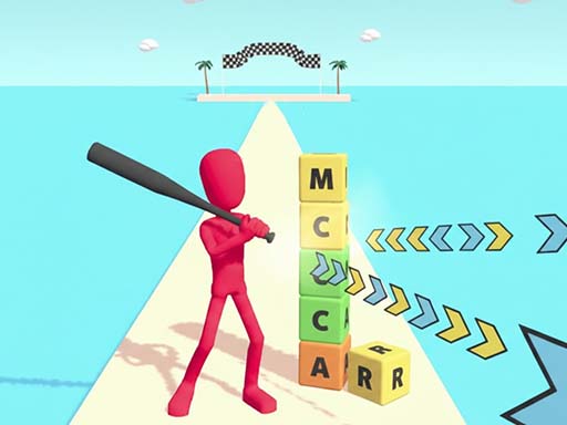 Word Cube Blast Adventure Puzzle