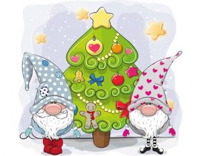 Cute Gnomes Hidden Stars Online Game