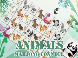 Animals Mahjong Connect Online Puzzle Game