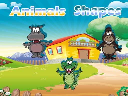 Animal Shape Matching Puzzle