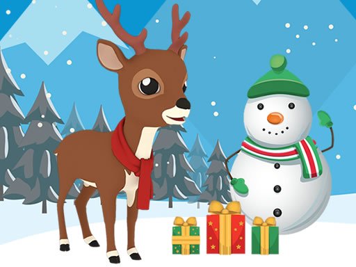 Festive Deer Jigsaw Puzzle