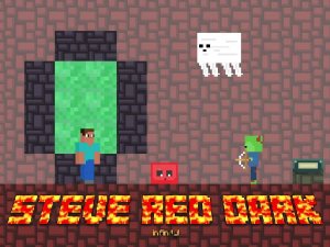 Steve Red Dark Online Adventure Game