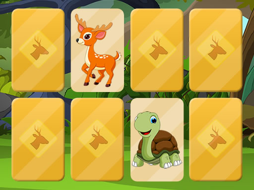 Animal Pairs Memory Challenge