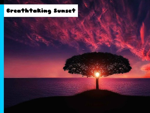Sunset Jigsaw Puzzle Game