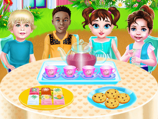 Taylor's Tea Party Day Kids Game