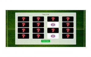 Football Club Logo Memory Match Online Game