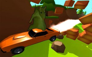 Ratomilton Projectile Car: Brick Smashing Arcade Game