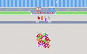 Bus Queue Logic Puzzle Game