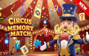 Circus Memory Match Game