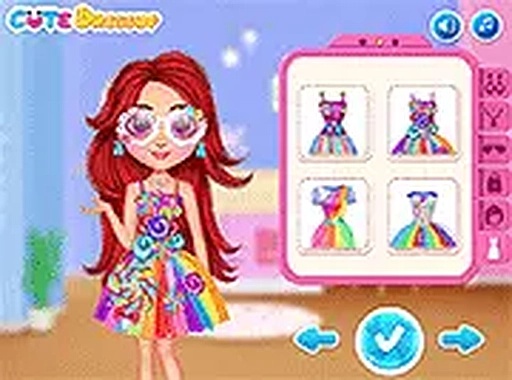 Candy Party Dress Up Game