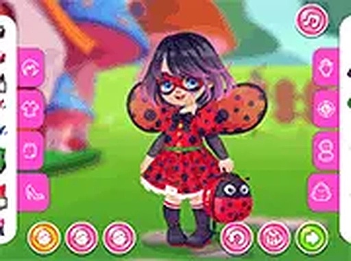 Toddie Ladybug Dress Up Game