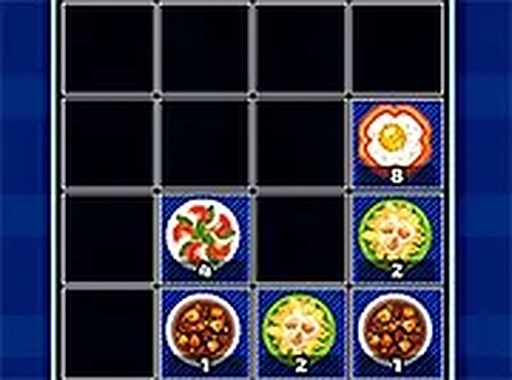 Yummy Food Merge Puzzle