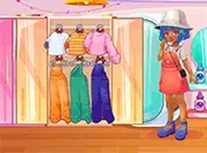 Kiddo Kawaii Overall Dress Up Online Game
