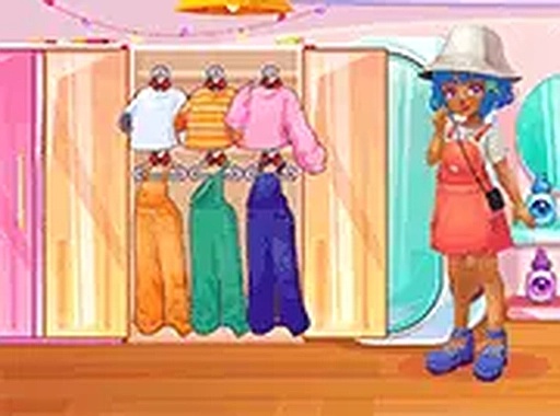 Kids Overall Fashion Dress Up Game