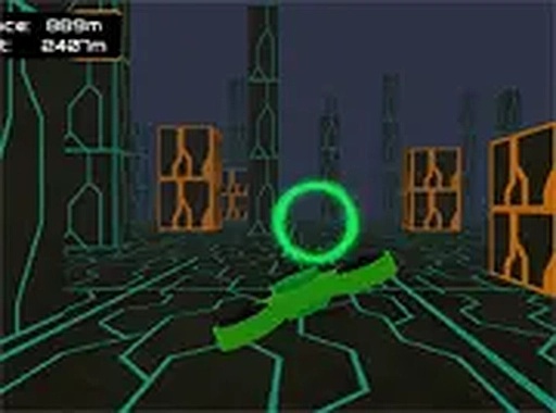 Glide Racer Neon Circuit