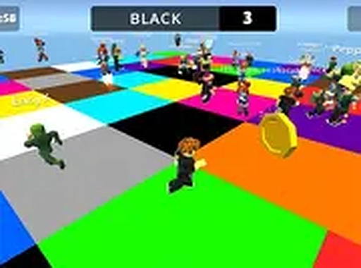 Stand on the Right Color Robby Online Game