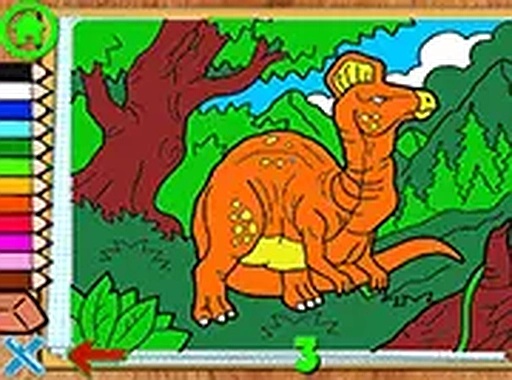 Prehistoric Dino Coloring Book