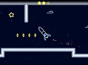 Neon Rocket Precision Flight