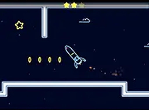 Neon Rocket Precision Flight