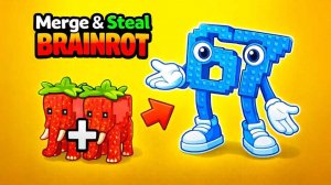 Merge & Steal Brainrot Online Game