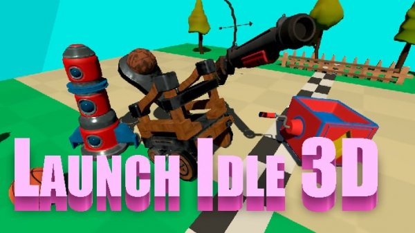 Launch Idle 3D Clicker Game