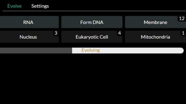 Evolve Clicker Incremental Game