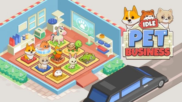 Idle Pet Business: Cute Pet Empire Tycoon