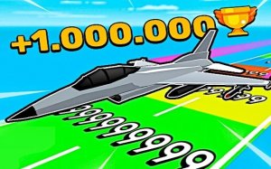 Obby: Fly the Farthest in an Airplane Online Game