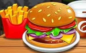 Burger House Cooking Game